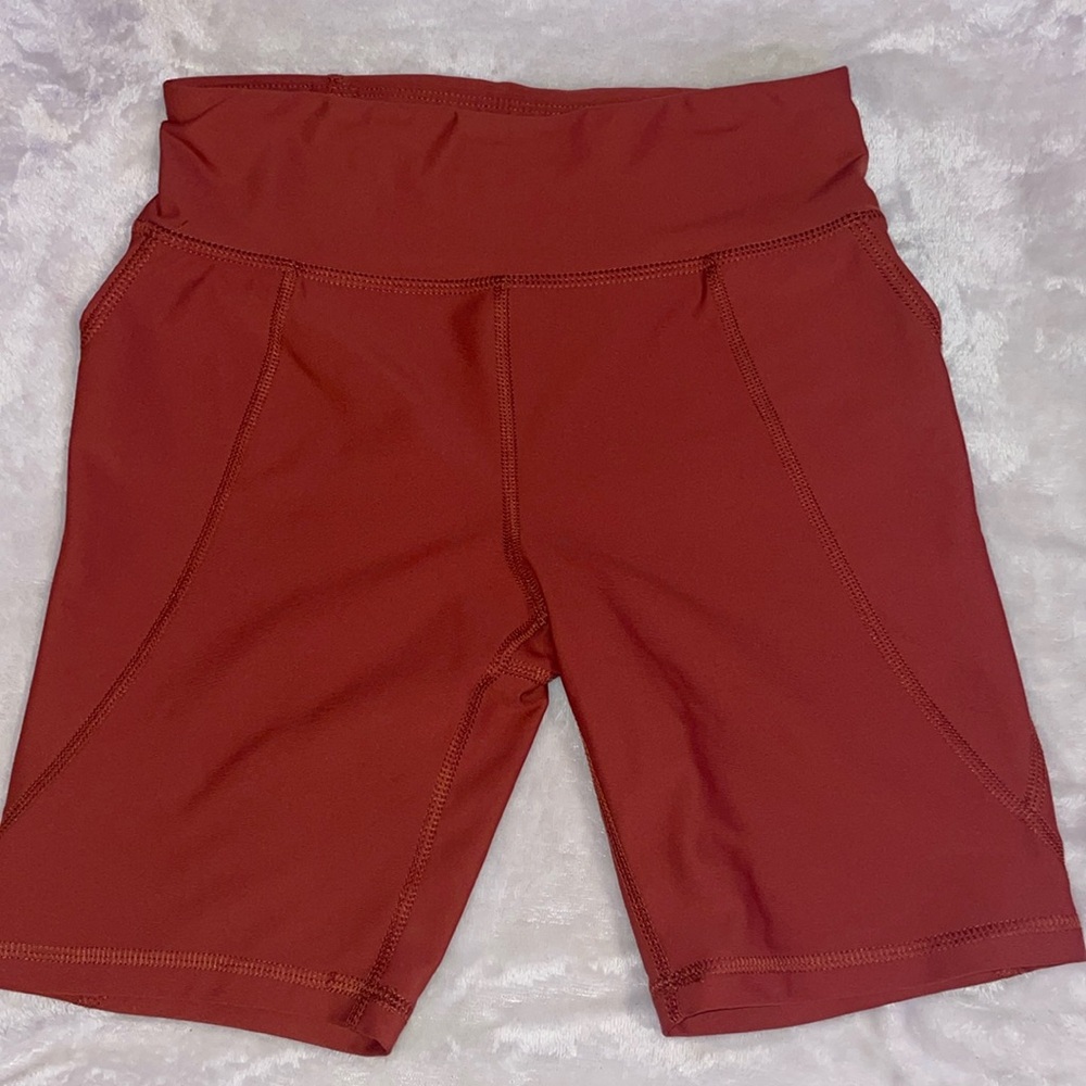 Old Navy- biker shorts- brown